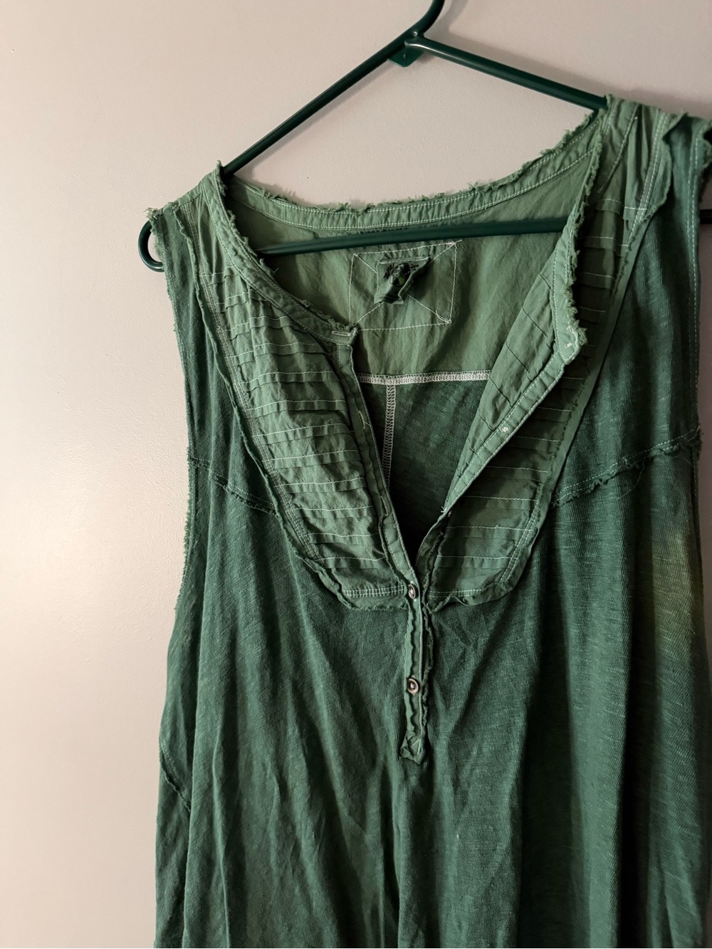 Free People | We The Free oversized distressed tunic style tank - Picture 4 of 6